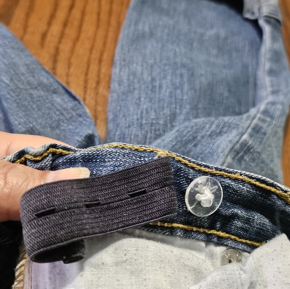 Lands' End Rolled hem jeans Size 6X - Picture 8 of 10